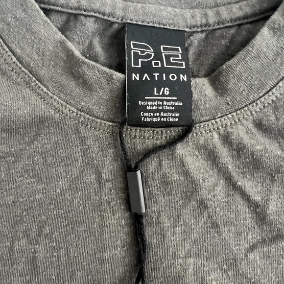 P.E NATION | Cropped Tank Grey L - Picture 6 of 7
